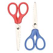 Q-Connect Scissors 130mm Ergonomic Red or Blue CB101229 KF01229