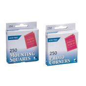 TPAC Photo Corners White (Pack of 250) PC250 PHT00002