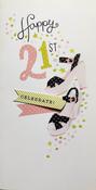 Hallmark 21st Birthday Card with glamorous shoes 11424538 – BizPOST image