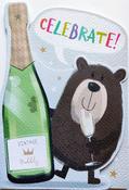 Hallmark Celebrate Card die cut with bear graduate 25447042 – BizPOST