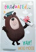 Hallmark You’ve Graduated Card die cut with bear graduate 25463767 – BizPOST