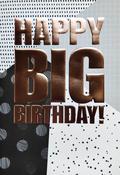 Hallmark Colour Matrix Happy Big Birthday Card 25492592 - BizPOST image