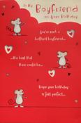Hallmark Die Cut To My Boyfriend on your Birthday 10697340 - BizPOST