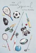 Hallmark For Someone Special on Your Birthday Sports themed greeting card - 11142223 - BizPOST image