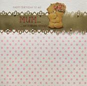 Hallmark Forever Friends 3D Effect Attachment Happy Birthday to My MUM  My Forever Friend greeting Card 11140210 - BizPOST image