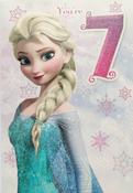 Hallmark Frozen You're 7 Birthday greeting card 25454758 - BizPOST image