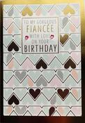 Hallmark Luxe Life To My Gorgeous Fiancée with love on your Birthday greeting card 25502820 - BizPOST image