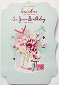Hallmark Pastels &amp;amp; Pearls Die Cut for a special Grandma on your Birthday - 25494021 - BizPOST