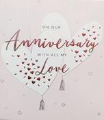 Hallmark Pink Embossed Foil Lettering and Silver Foil Design Details - 25514160 - BizPOST
