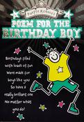 Hallmark Purple Ronnie's Boy Birthday Card - 11080780 - BizPOST image