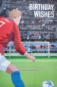 Hallmark Sports Style Birthday Card football theme - 25485160 - BizPOST image