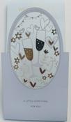 Hallmark Die Cut Detail Gold Foil Lettering &amp;amp; Design On Your Wedding Day Money Wallet 25509024 - BizPOST