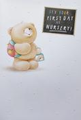 Hallmark Forever Friends Embossed It's Your First Day At Nursery greeting card 25459939 – bizpost.ie image