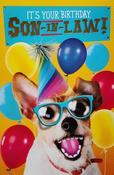 Hallmark Gold Foil Lettering It's Your Birthday Son-in-Law greeting card 25472240 - BizPOST image