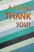 Hallmark Hero Status Gold Foil Lettering Thank You greeting card 25501282 - bizpost.ie image