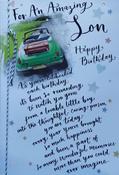 Hallmark Irreplaceable 3D Effect Attachments For An Amazing Son Birthday greeting card 25493764 - bizpost.ie