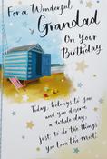 Hallmark Irreplaceable  For A Wonderful Grandad on your Birthday greeting card 25493769 - BizPOST image