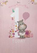 Hallmark Po &amp;amp; Birdie For a Special Little Girl 1 Today Birthday greeting card 25452045 - BizPOST image