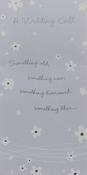 Hallmark Silver Foil Lettering A Wedding Gift Money Wallet greeting card 10733945 - BizPOST