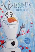 Hallmark FROZEN  II Daddy You're the Coolest  Birthday greeting card with colour in activity 25531135 - bizpost.ie image