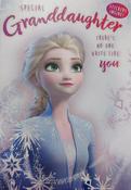 Hallmark FROZEN  II Special Granddaughter Birthday greeting card 25531277 - bizpost.ie image