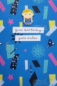 Hallmark FROZEN  Your Birthday Your Rules greeting card with Detachable Badge 25532875 - bizpost.ie image