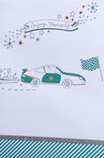 Hallmark Fan Flair 3D Effect Attachment Gold &amp;amp; Silver Foil Design Details Enjoy Yourself Birthday greeting card 25493767 - bizpost.ie image