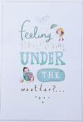 Hallmark Lily and Friends Feeling Under the Weather Get Well greeting card 11196547 - bizpost.ie image