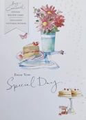Hallmark Lucy Cromwell Birthday Card with a Keepsake Recipe Card for Indulgent Victoria Sponge 11426154 - bizpost.ie image