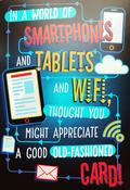 Hallmark Mad As Cheese In a World of Smartphones and Tablets..... greeting card 25507720 -bizpost.ie image