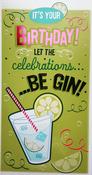 Hallmark Mad As Cheese It's Your Birthday Let The Celebrations Be Gin greeting card 25508896 - bizpost.ie image