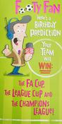 Hallmark Mad As Cheese Pink Foil Lettering &amp;amp; Design Footy Fan... greeting card 10702292 - bizpost.ie image