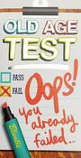 Hallmark Mad As Cheese Silver Foil Lettering &amp;amp; Design Old Age Test... greeting card 25469898 - bizpost.ie image