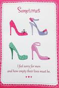 Hallmark Mish Mash Random Funny Stuff Sometimes I feel sorry for men and how empty their lives must be....   greeting card 11525048 -bizpost.ie image