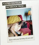 Hallmark Happyrazzi Posted on your Facebook Page....  Birthday  greeting card 25453870 -bizpost.ie image