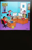 Hallmark Monkey Tennis For Emergency Tech Support Break Glass..... Birthday greeting card 25488090 -bizpost.ie image