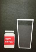 Hallmark Studio Ink by Chad Geran Happy Birthday greeting card 25442069 - bizpost.ie image