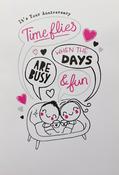 Hallmark To the Moon &amp;amp; Back It's Your Anniversary greeting card 11349398 - bizpost.ie image