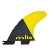 FCS II AM PC Large Yellow Quad Rear Retail Fins image