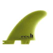 FCS II Small Carver Neo Glass Quad Rear Surfboard Fins - Eucalyptus
