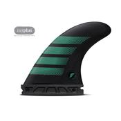Futures Medium F6 Alpha Carbon Thruster Surfboard Fin - Carbon Teal