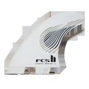 FCS II Medium Gabriel Medina Thruster Fin Set Black White image