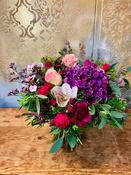 Pink, Purple &amp; Red Flower Bouquet