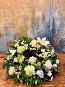 Funeral Wreath in Whites
