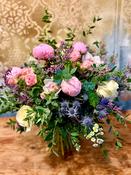 Peony Rose Flower Bouquet - Classic (As Displayed) image