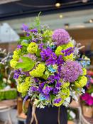 Luxury Bouquet in Purples and Green - Classic (As Displayed)