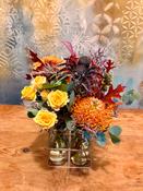 Halloween Blooms in Bottles image