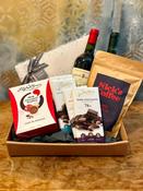 Chocolate Coffee and Wine Gift Hamper image