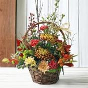 Rustic Autumn Basket