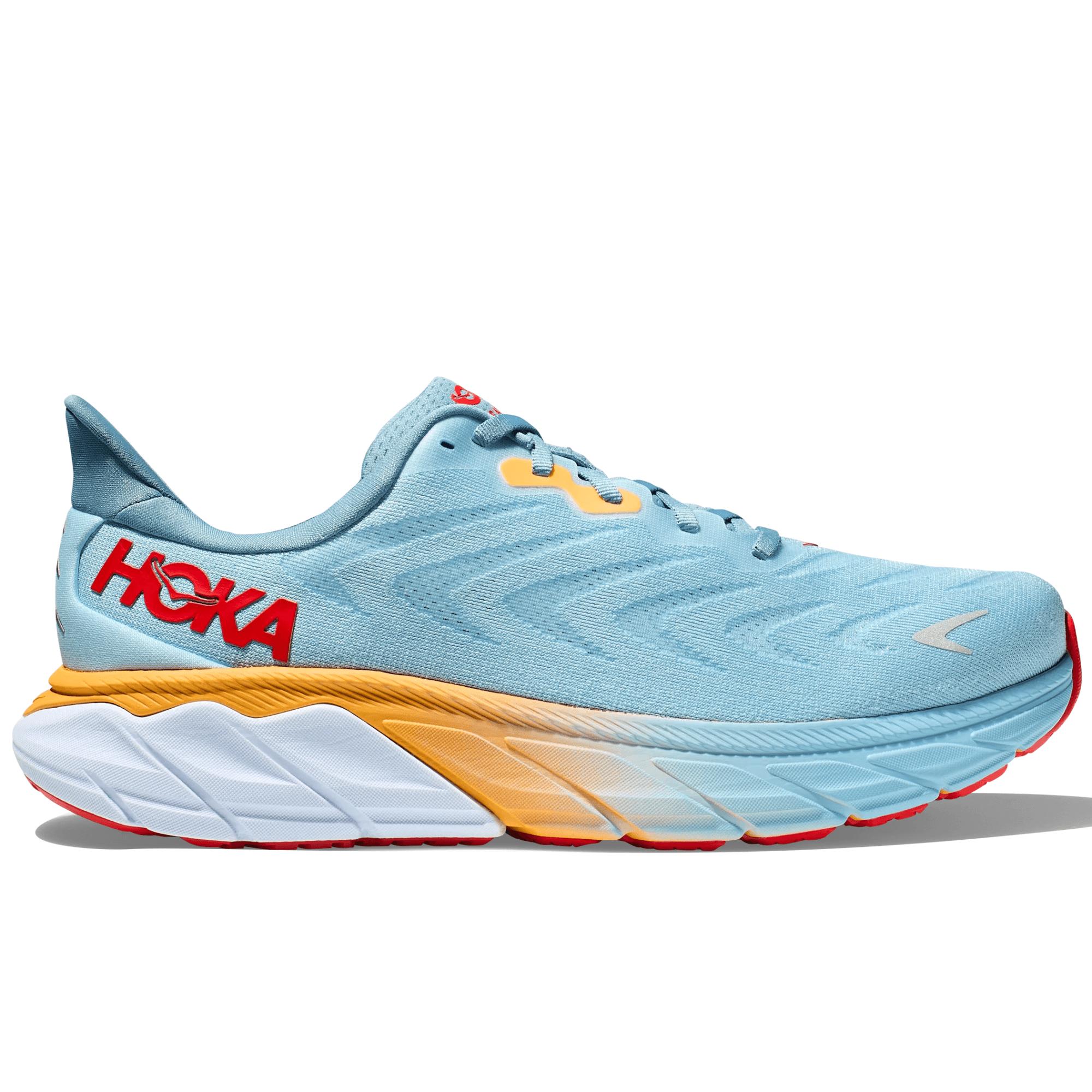 Hoka One One Mens Arahi 6 Running shoes Wide Fit 2E Blue in